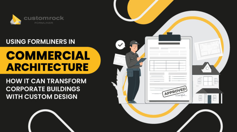 Using Formliners in Commercial Architecture